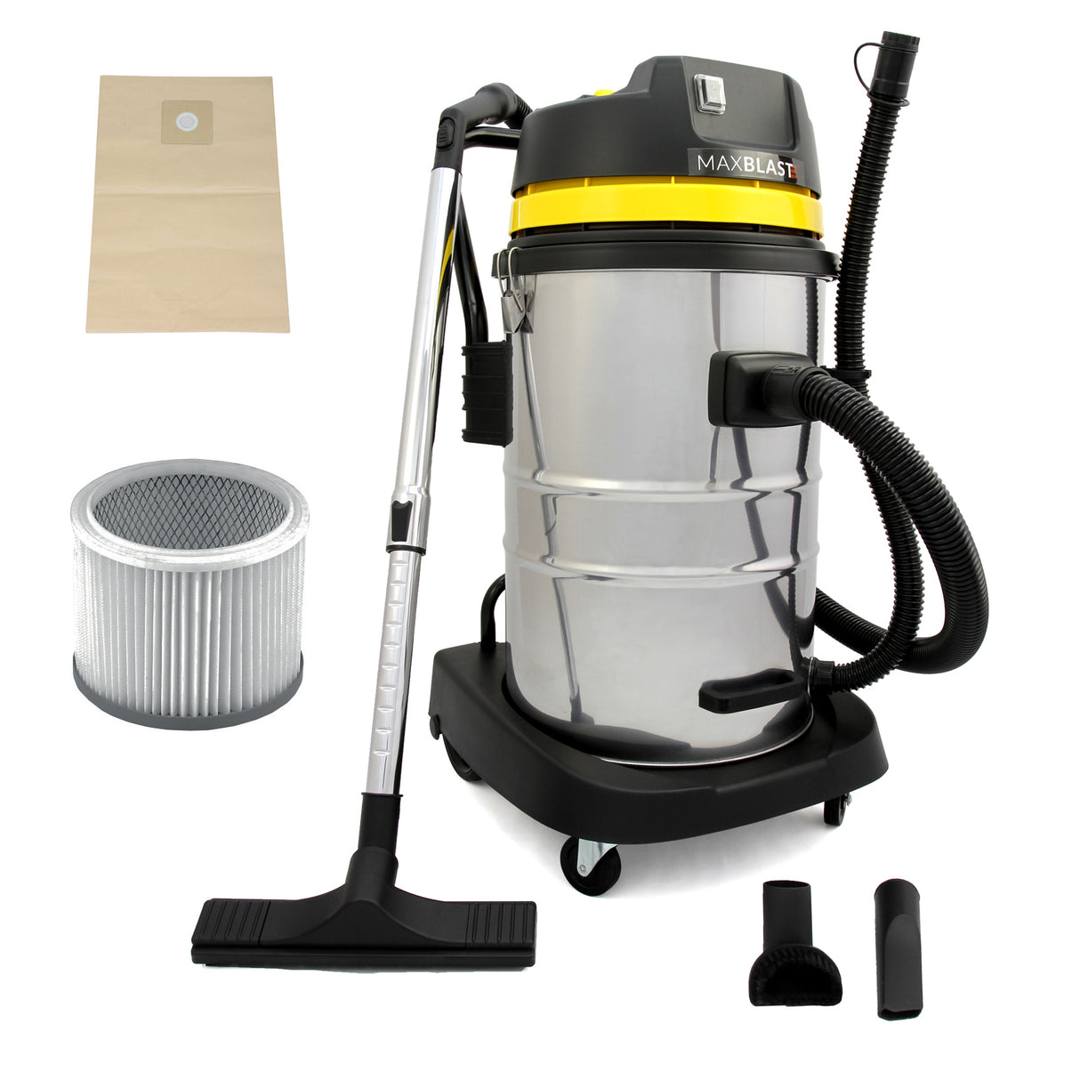 MAXBLAST 60L Industriële Nat/Droog Zuiger