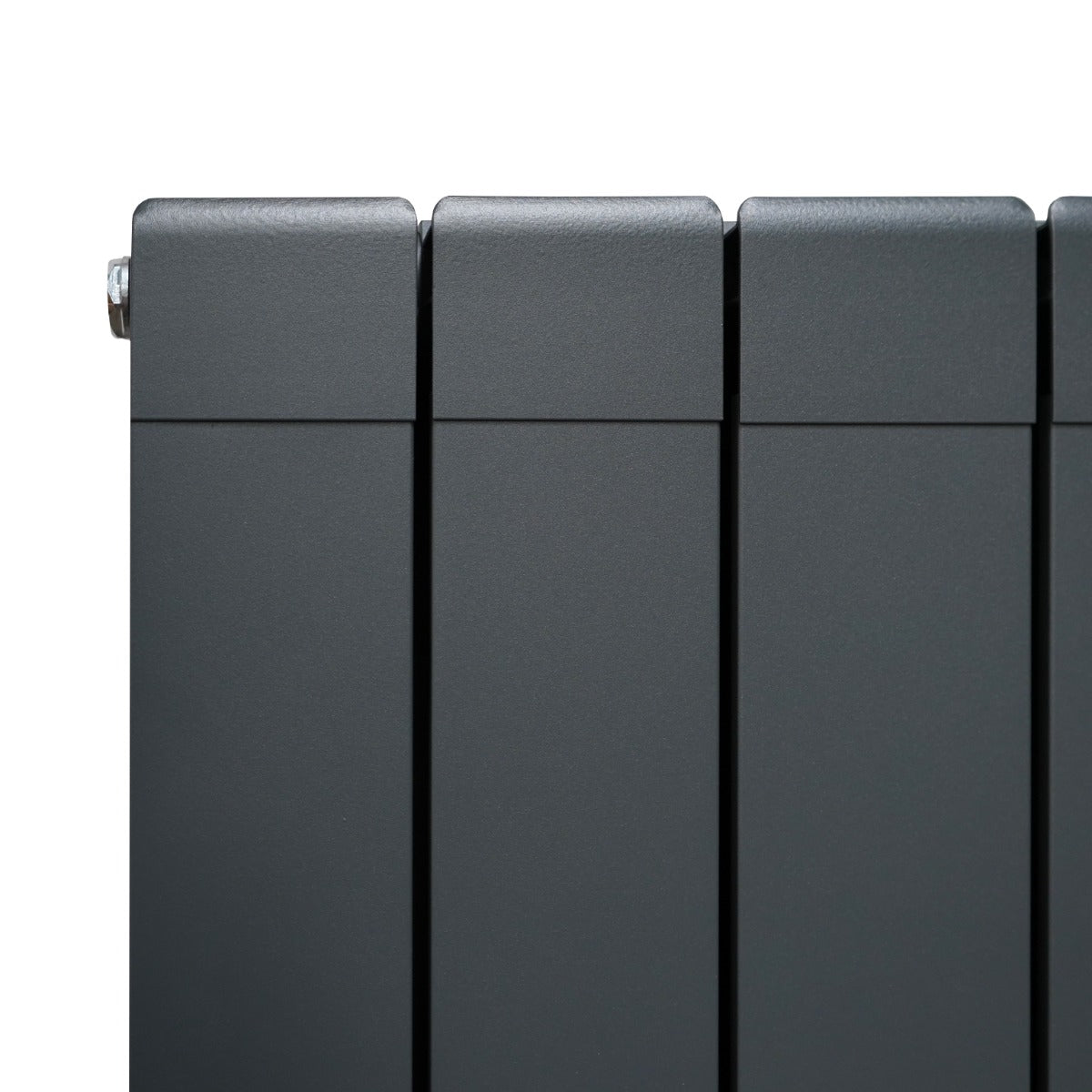 Aluminium Radiator & Kleppen - 1800mm x 315mm - Antraciet Grijs