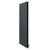 Aluminium Radiator & Kleppen - 1800mm x 475mm - Antraciet Grijs