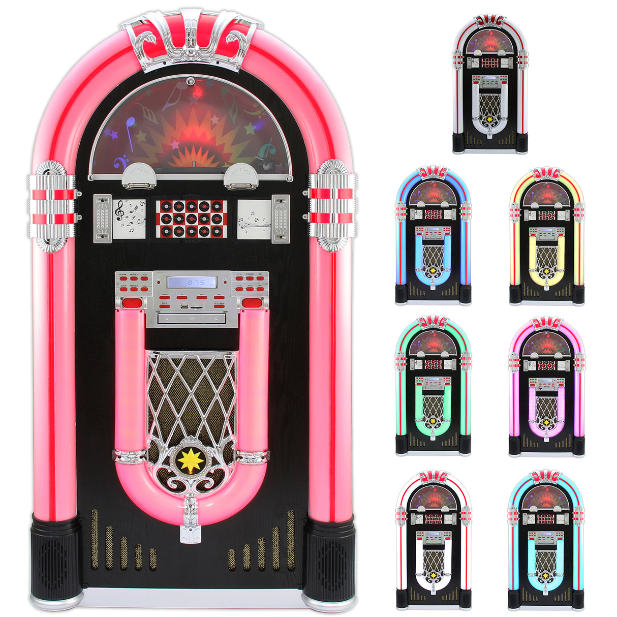 Vinyl Jukebox & CD-koffer
