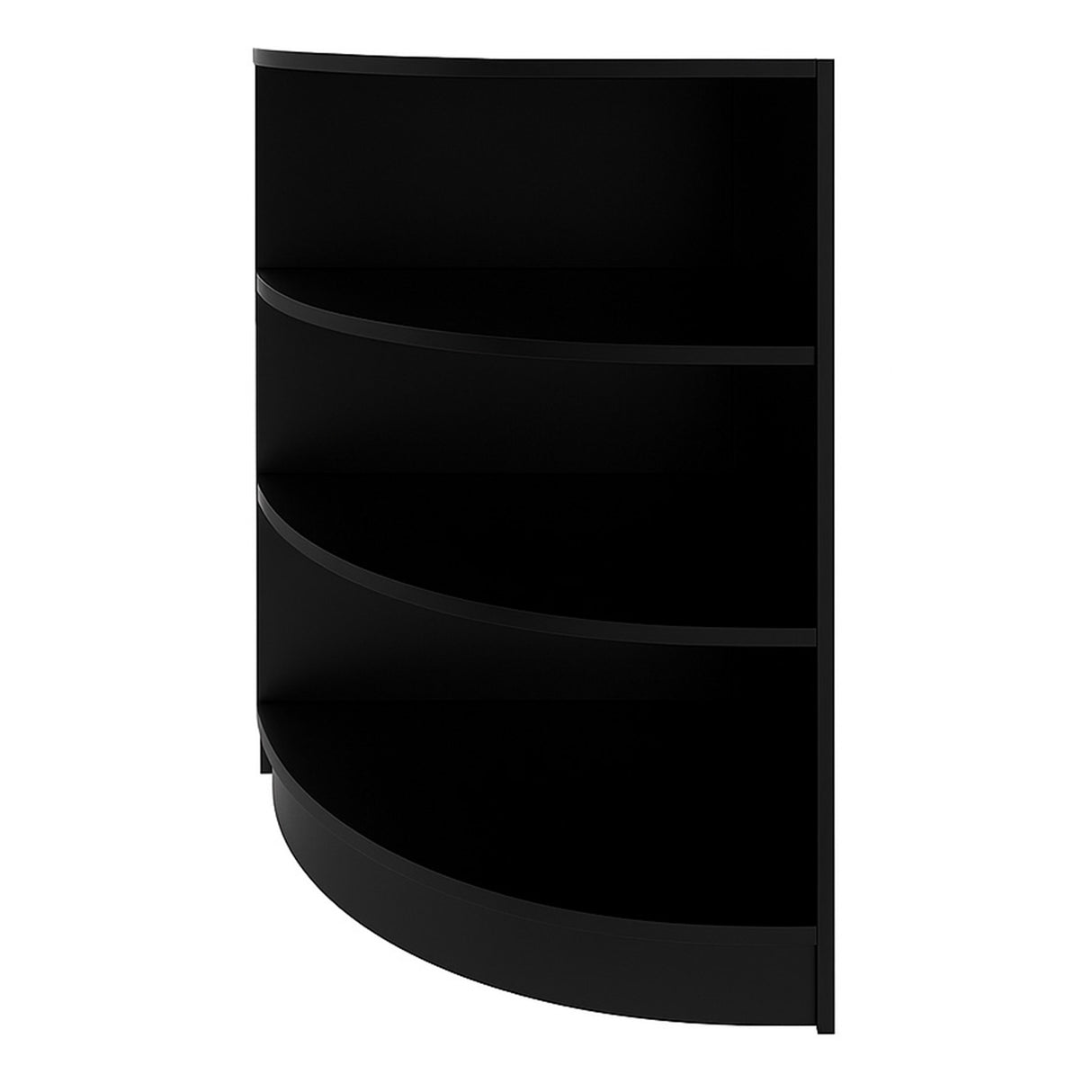 Detailhandel Winkel Hoek Toonbank LM60 - Zwart