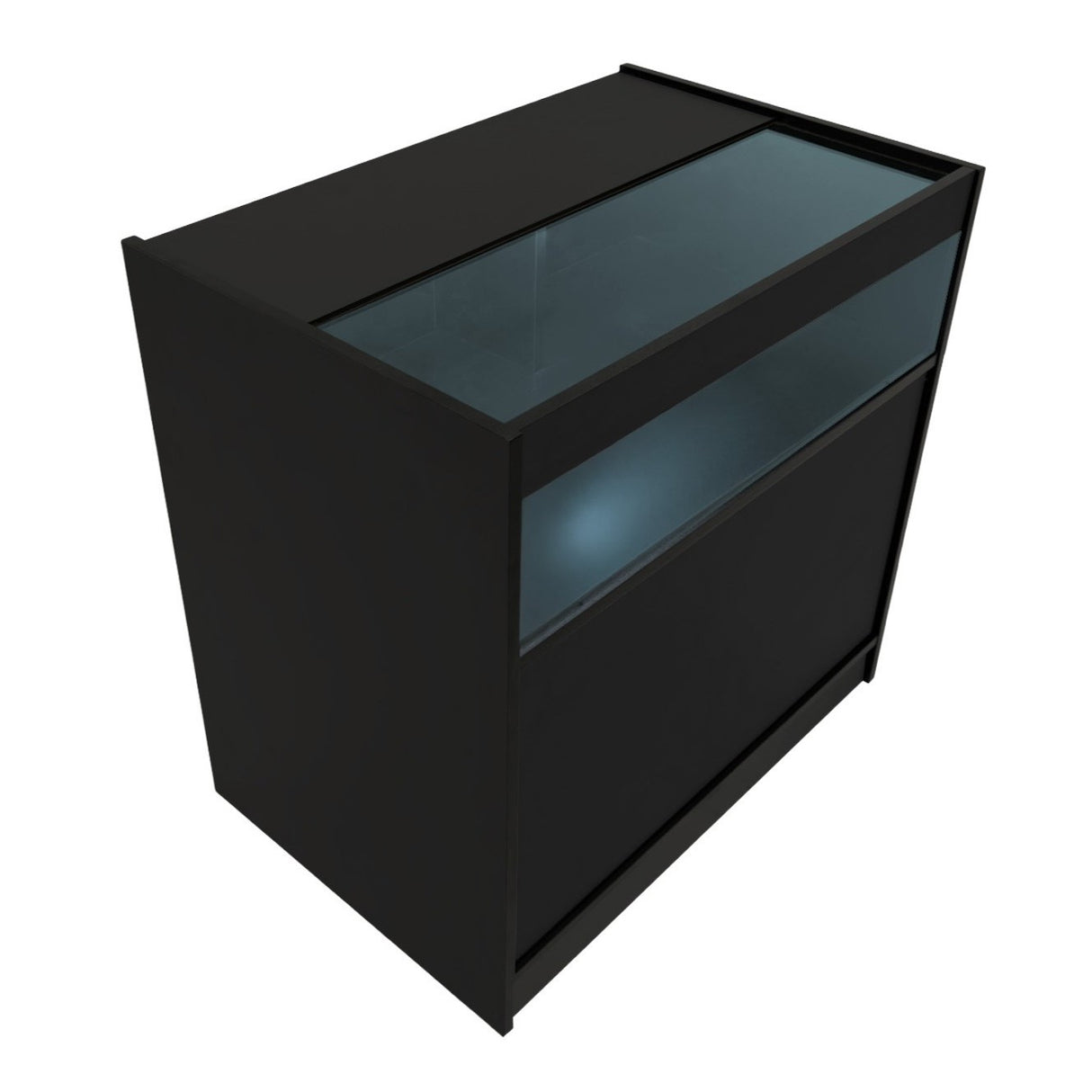LED Detailhandel Winkel Toonbank B900 - Zwart
