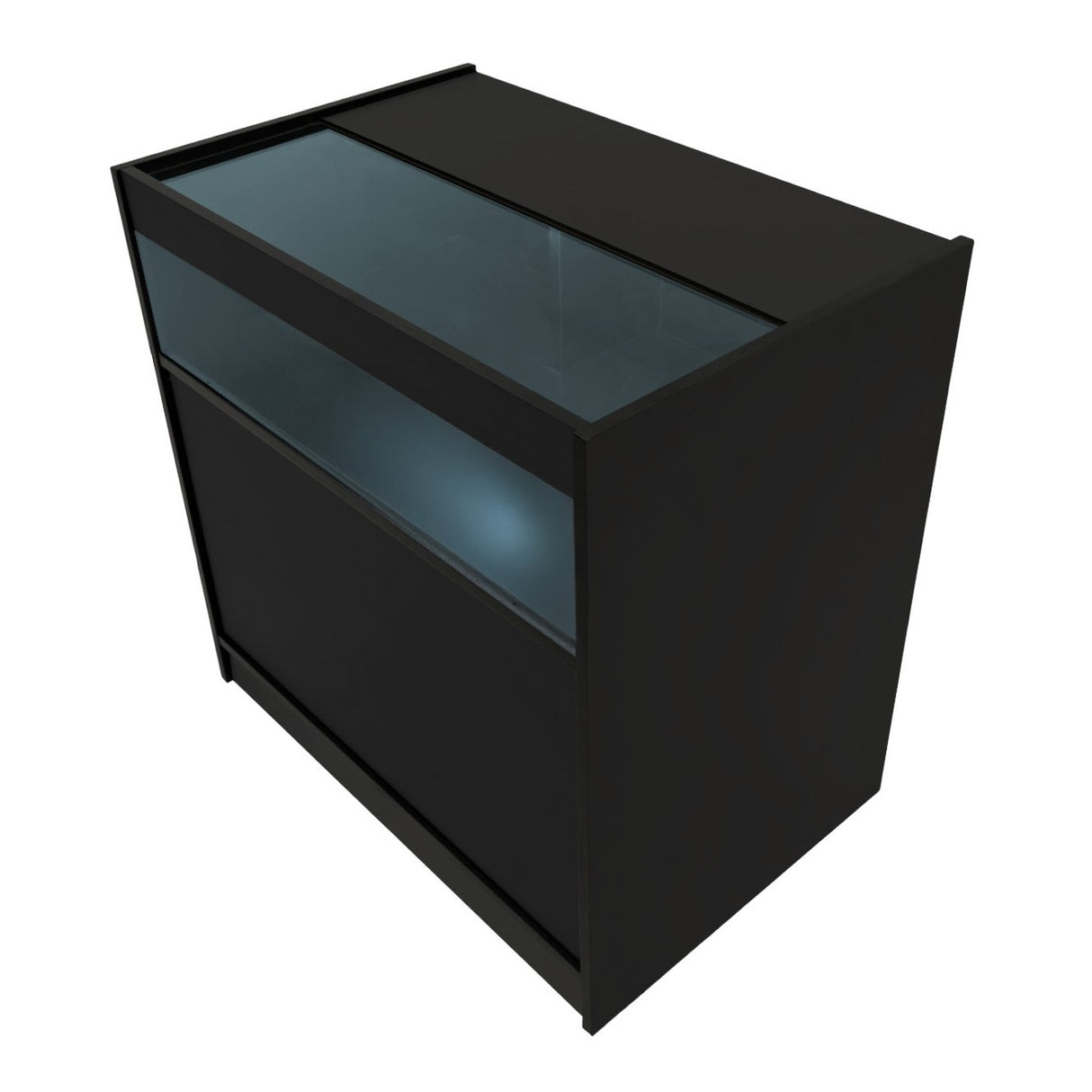 LED Detailhandel Winkel Toonbank B900 - Zwart