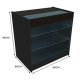 LED Detailhandel Winkel Toonbank K900 - Zwart