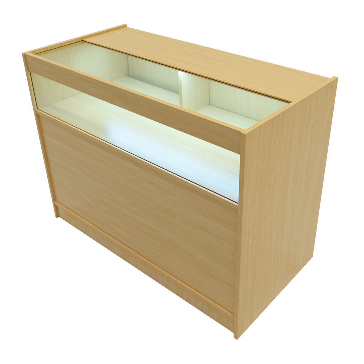 LED Detailhandel Winkel Toonbank B1200 - Esdoorn