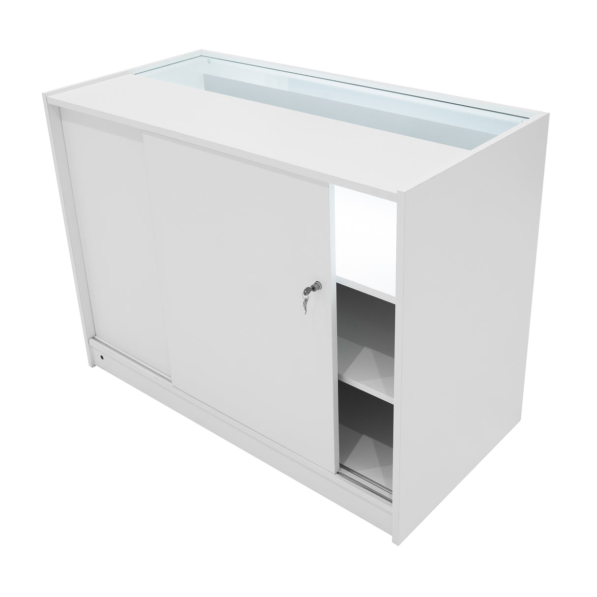 LED Detailhandel Winkel Toonbank B1200 - Wit