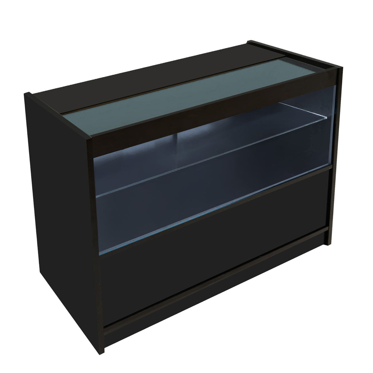 LED Detailhandel Winkel Toonbank C1200 - Zwart