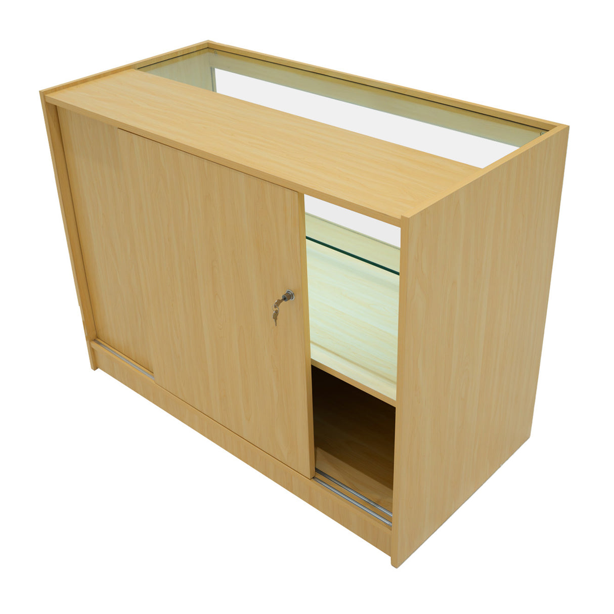 LED Detailhandel Winkel Toonbank C1200 - Esdoorn