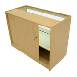LED Detailhandel Winkel Toonbank C1200 - Esdoorn