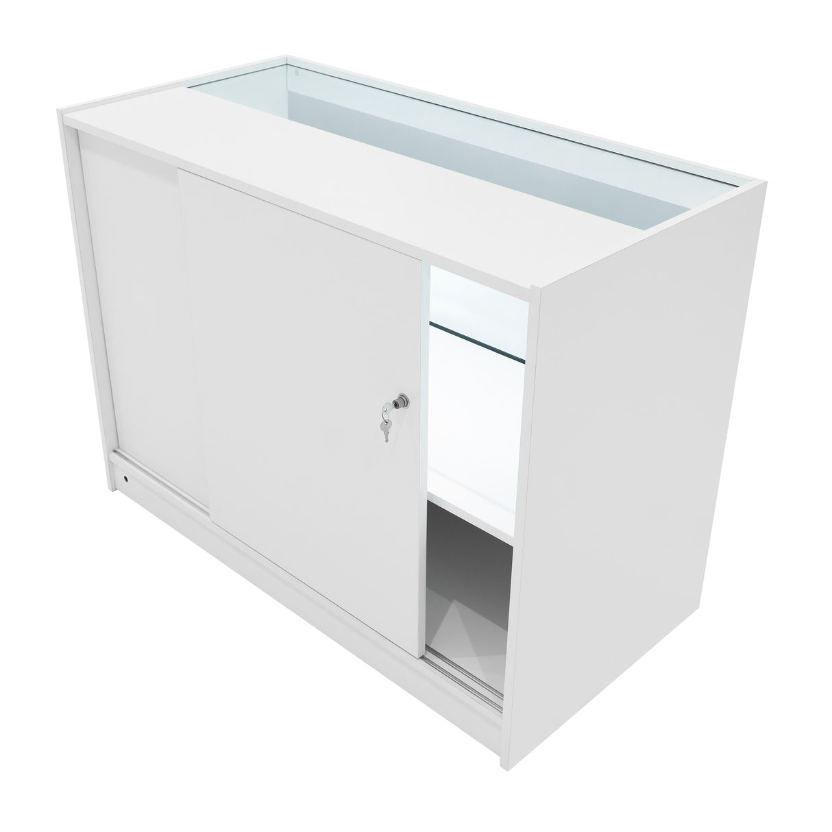 LED Detailhandel Winkel Toonbank C1200 - Wit