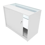 LED Detailhandel Winkel Toonbank C1200 - Wit