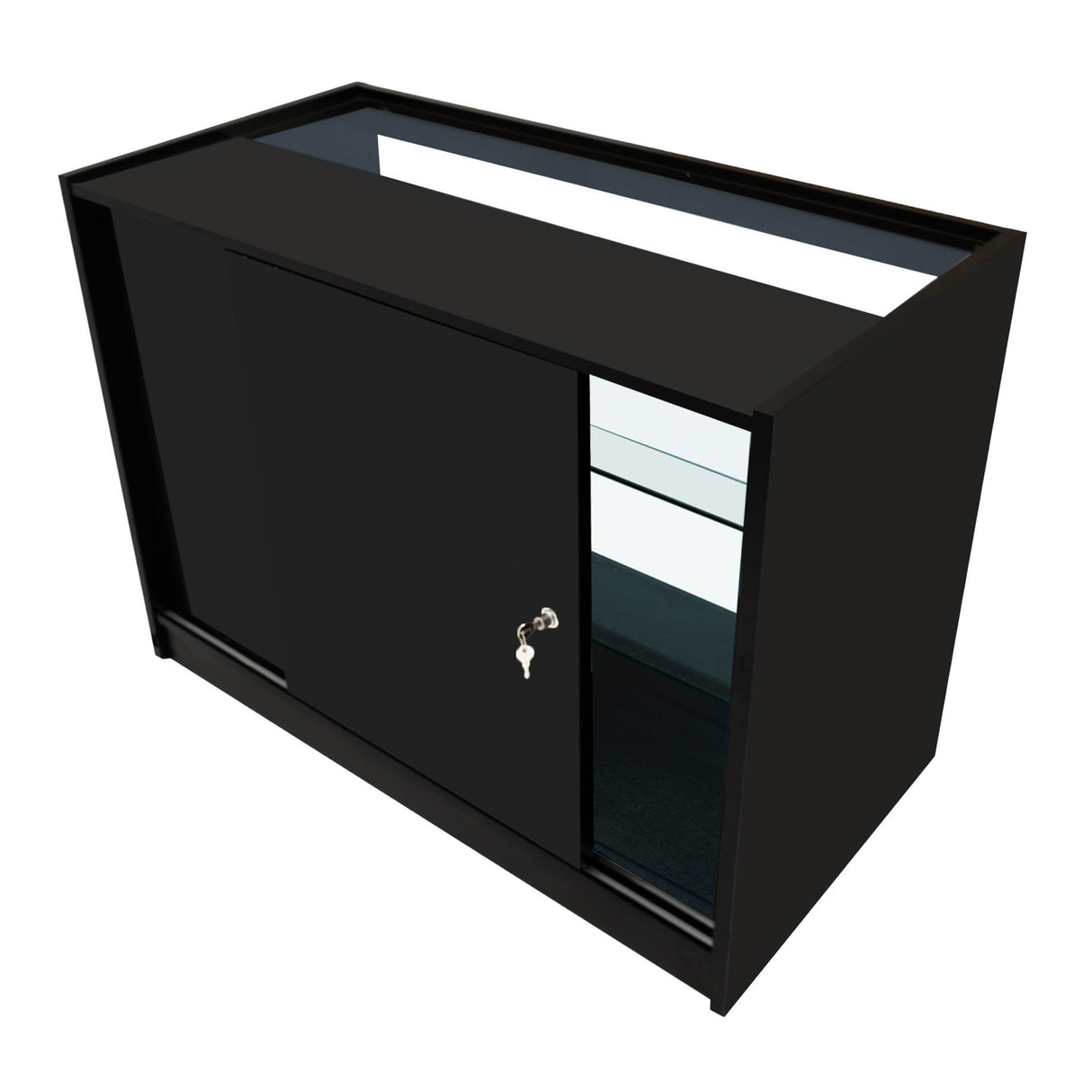 LED Detailhandel Winkel Toonbank K1200 - Zwart