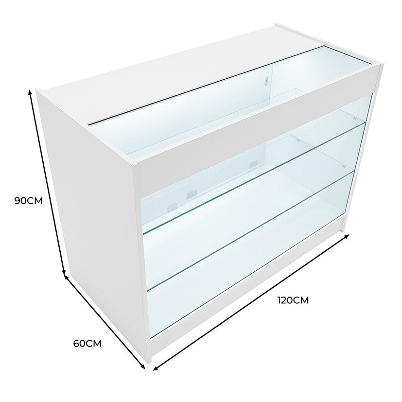 LED Detailhandel Winkel Toonbank K1200 - Wit