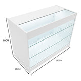 LED Detailhandel Winkel Toonbank K1200 - Wit