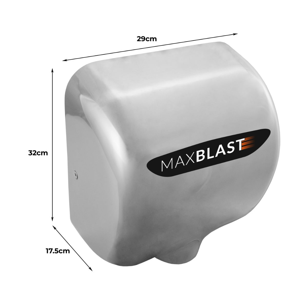 MAXBLAST Handdroger Automatisch - HEPA-filter