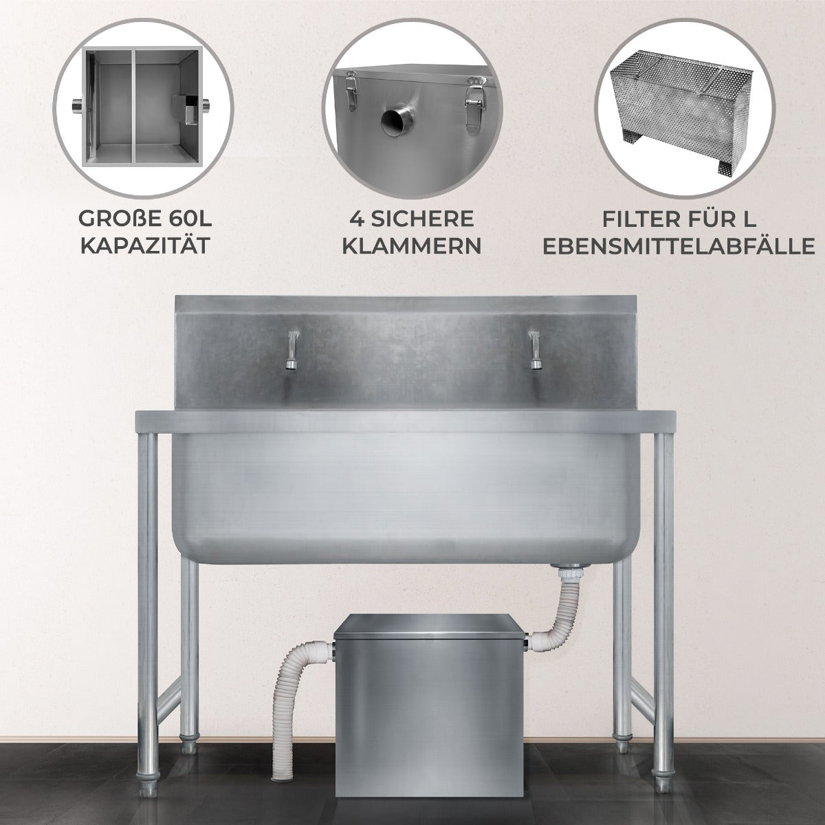 KuKoo Vetafscheider – 60 Liter
