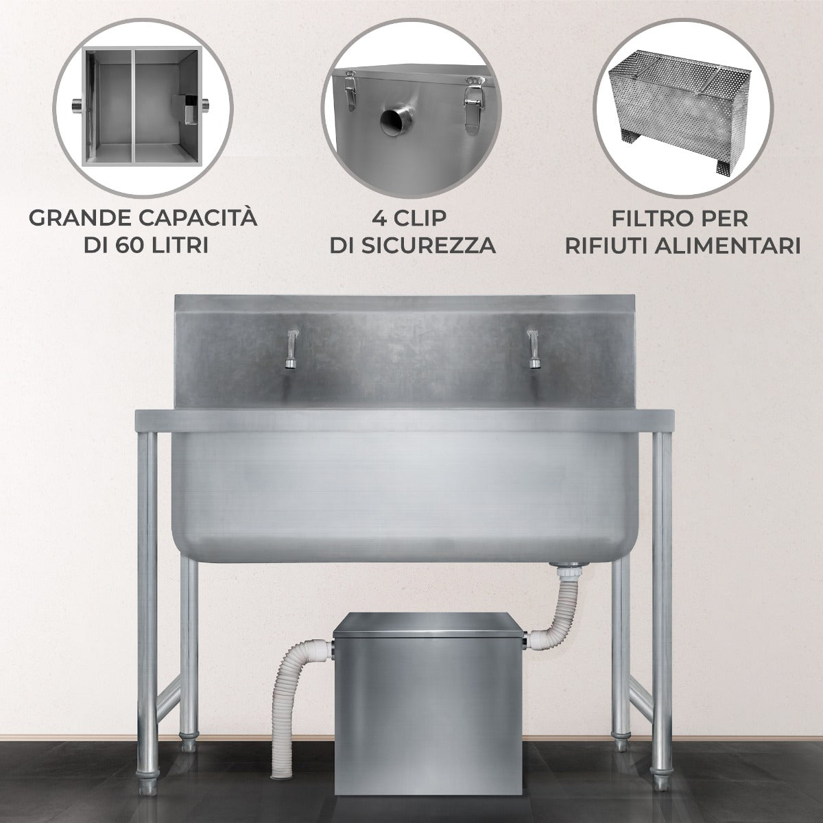 KuKoo Vetafscheider – 60 Liter