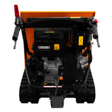 Getraceerde Mini Dumper Benzine Motorkruiwagen