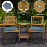 Buiten Loveseat met Kussens