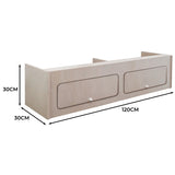 Bovenkasten voor een Camperbusje – 120cm x 30cm x 30cm