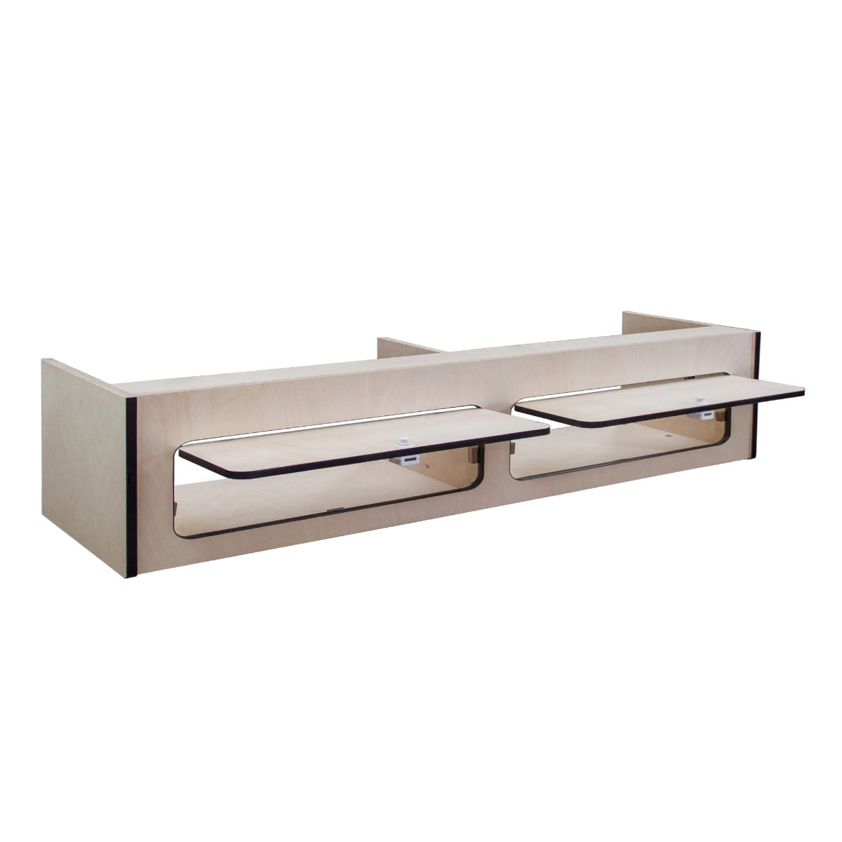 Bovenkasten voor een Camperbusje met Zwarte Strook – 120cm x 25cm x 25cm
