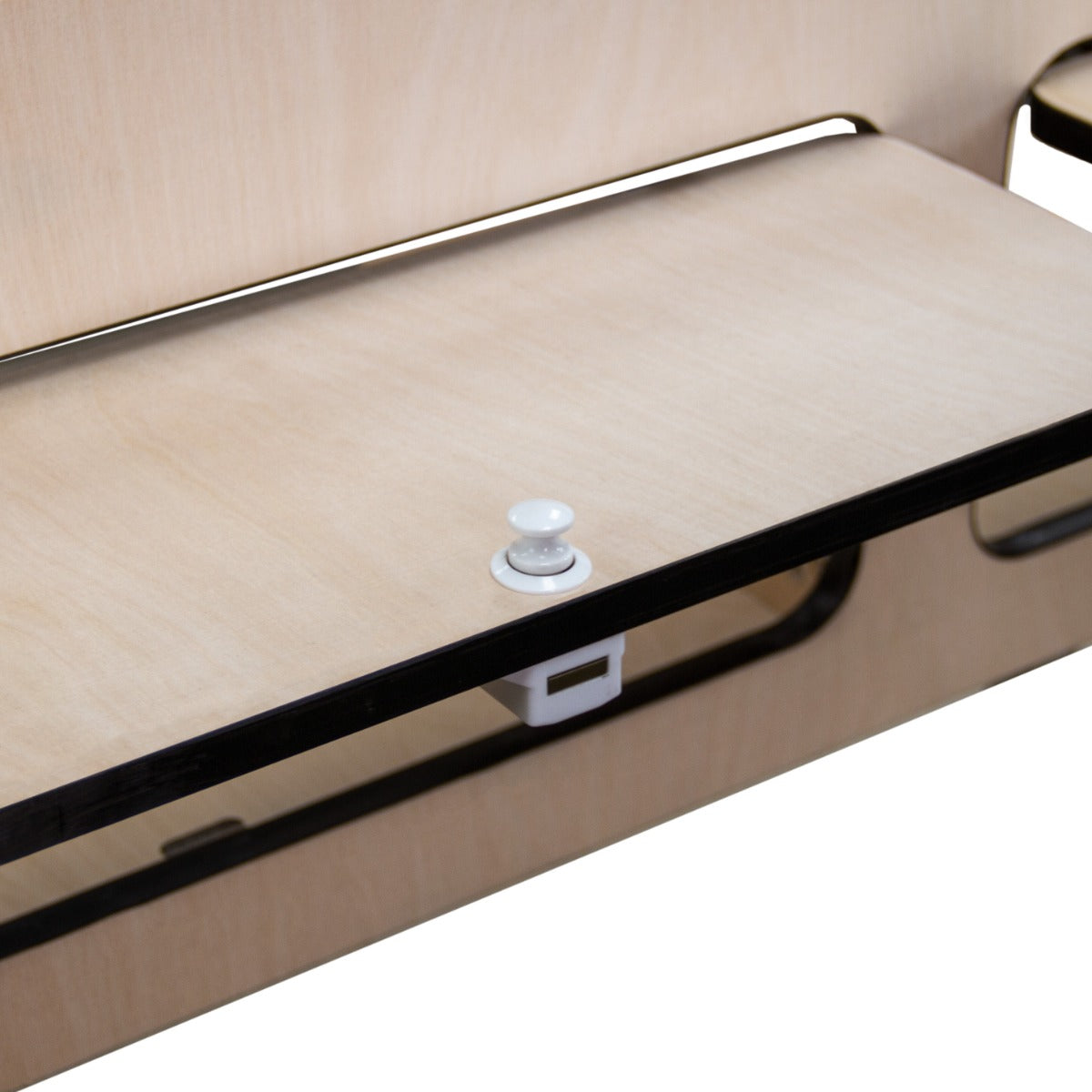 Bovenkasten voor een Camperbusje met Zwarte Strook – 120cm x 25cm x 25cm