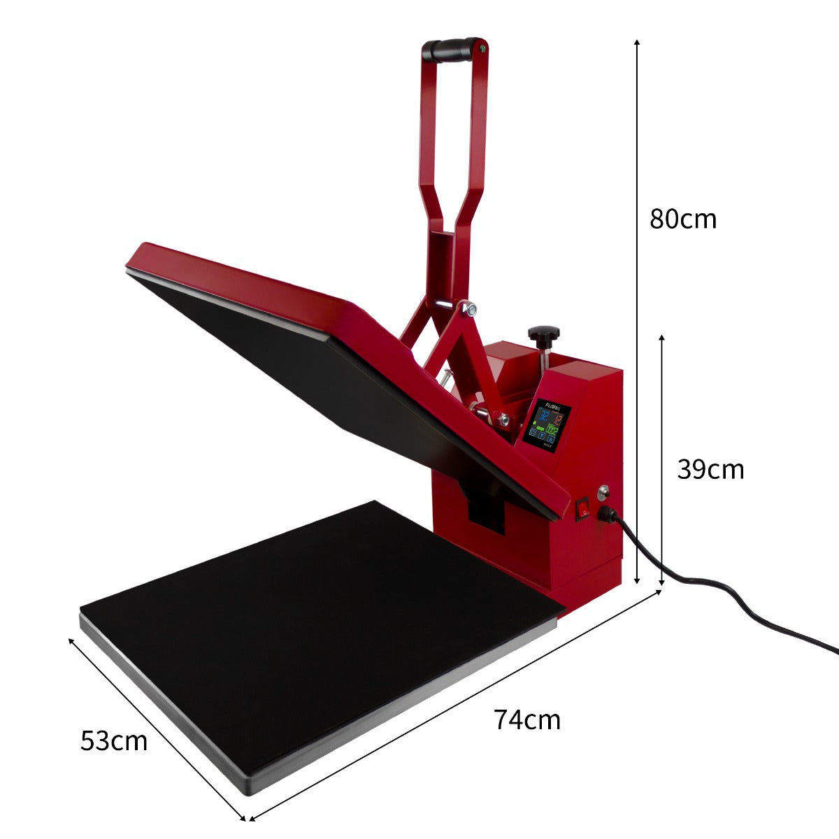 PixMax Transferpers 50 x 50cm, PTFE plaat & Sublimatie Papier