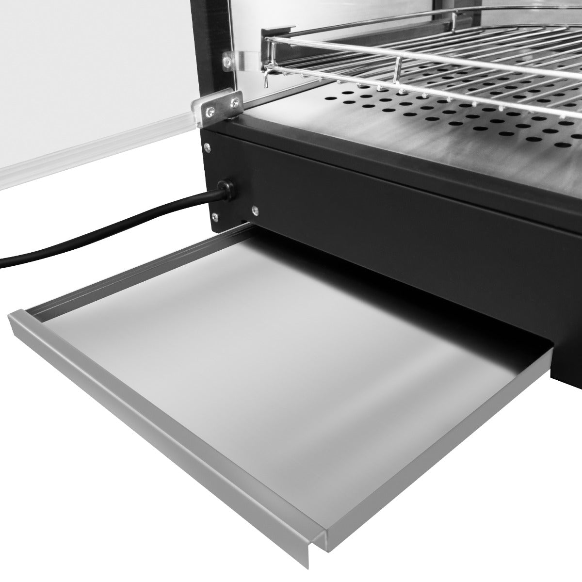 Commerciële Warmhoudkast met Glazen Pizzadisplay