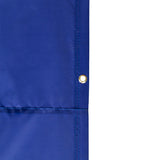 Blauw doelwitdoek voor een 12 x 6ft voetbaldoel, gemaakt van stevig, waterafstotend materiaal met metalen oogjes voor bevestiging
