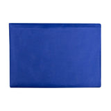 Blauw doelwitdoek voor een 12 x 6 ft voetbaldoel, gemaakt van stevig polyester, met een gladde textuur en duurzame afwerking