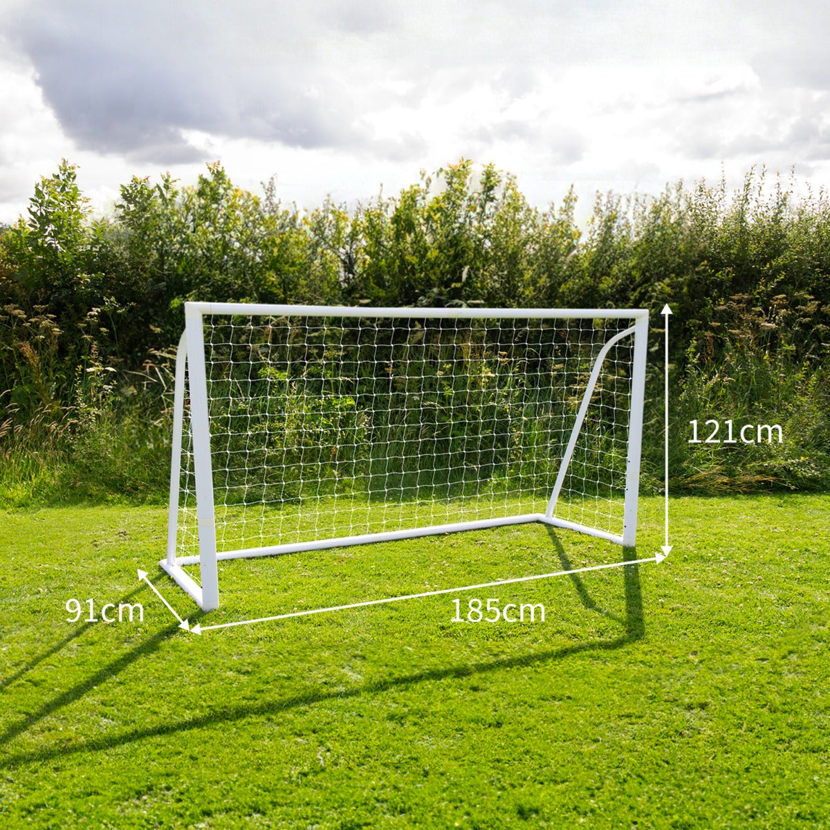 185cm x 121cm Voetbaldoel, Draagtas en Doelscherm