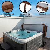 2.1m Spa-hoezen voor Jacuzzi – Bruin