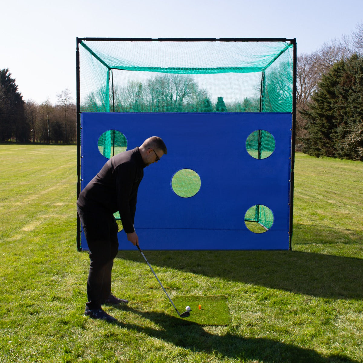 Golf Oefenkooi & Doelscherm