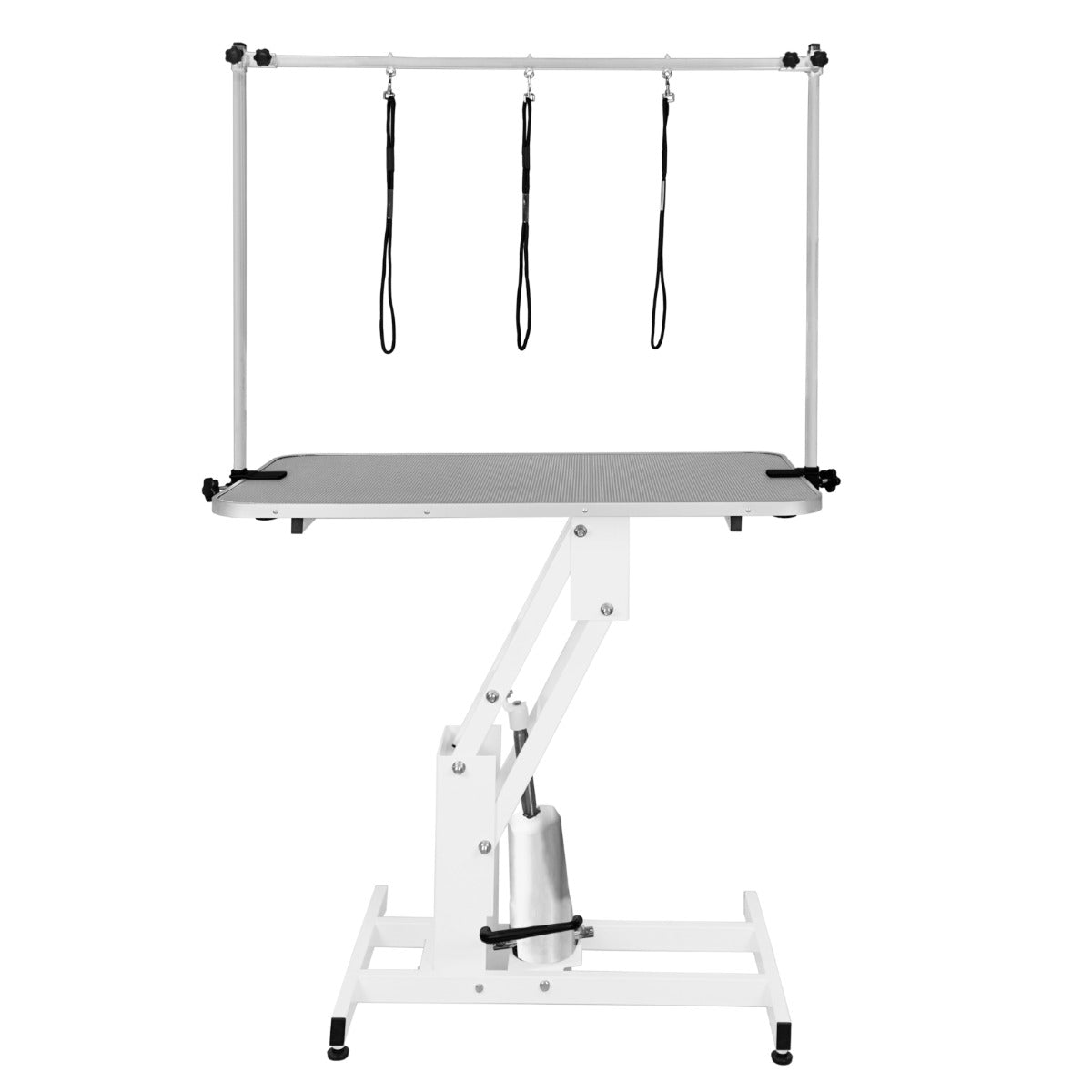 Wit Hydraulisch Trimeerbord - Grijs Tafelblad