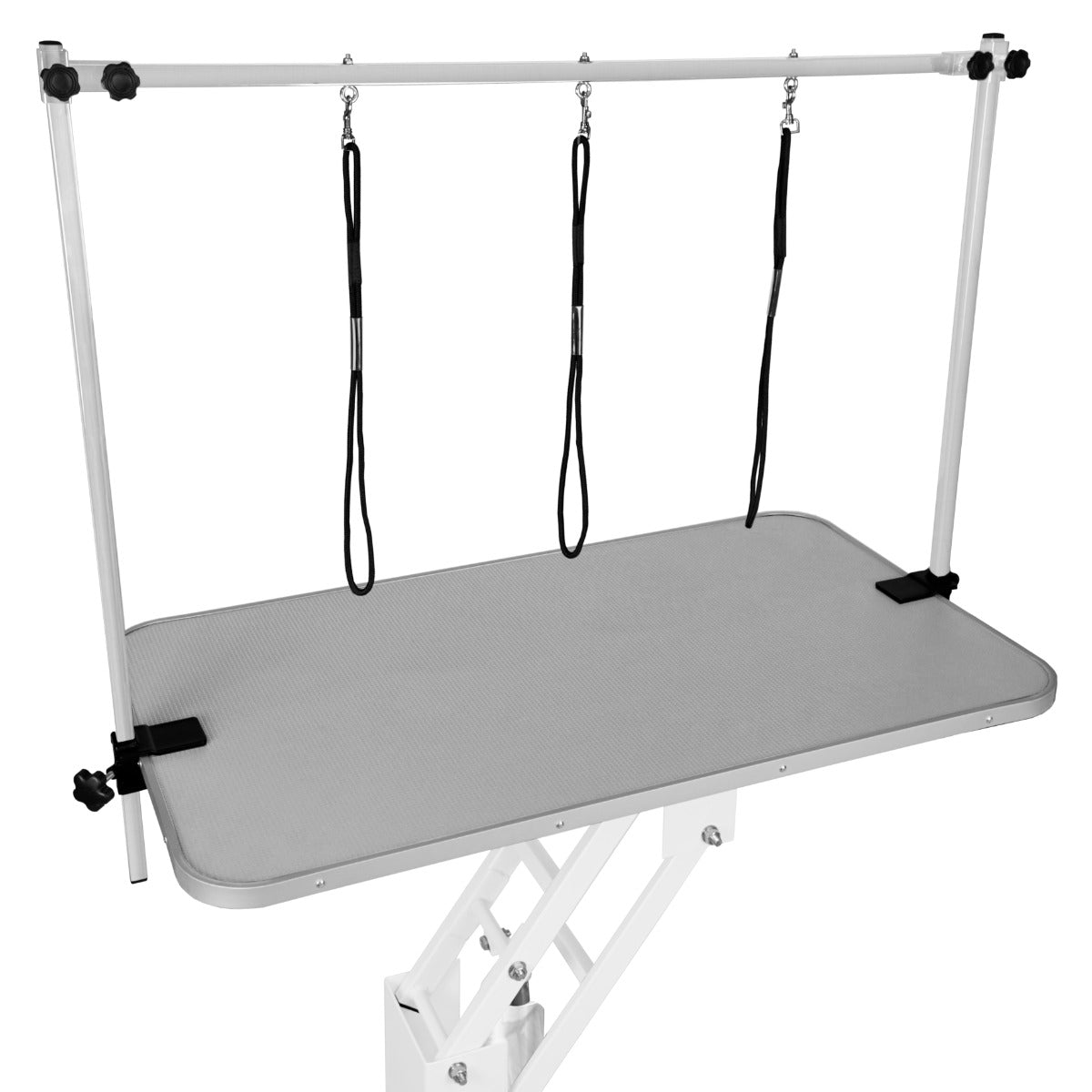 Wit Hydraulisch Trimeerbord - Grijs Tafelblad