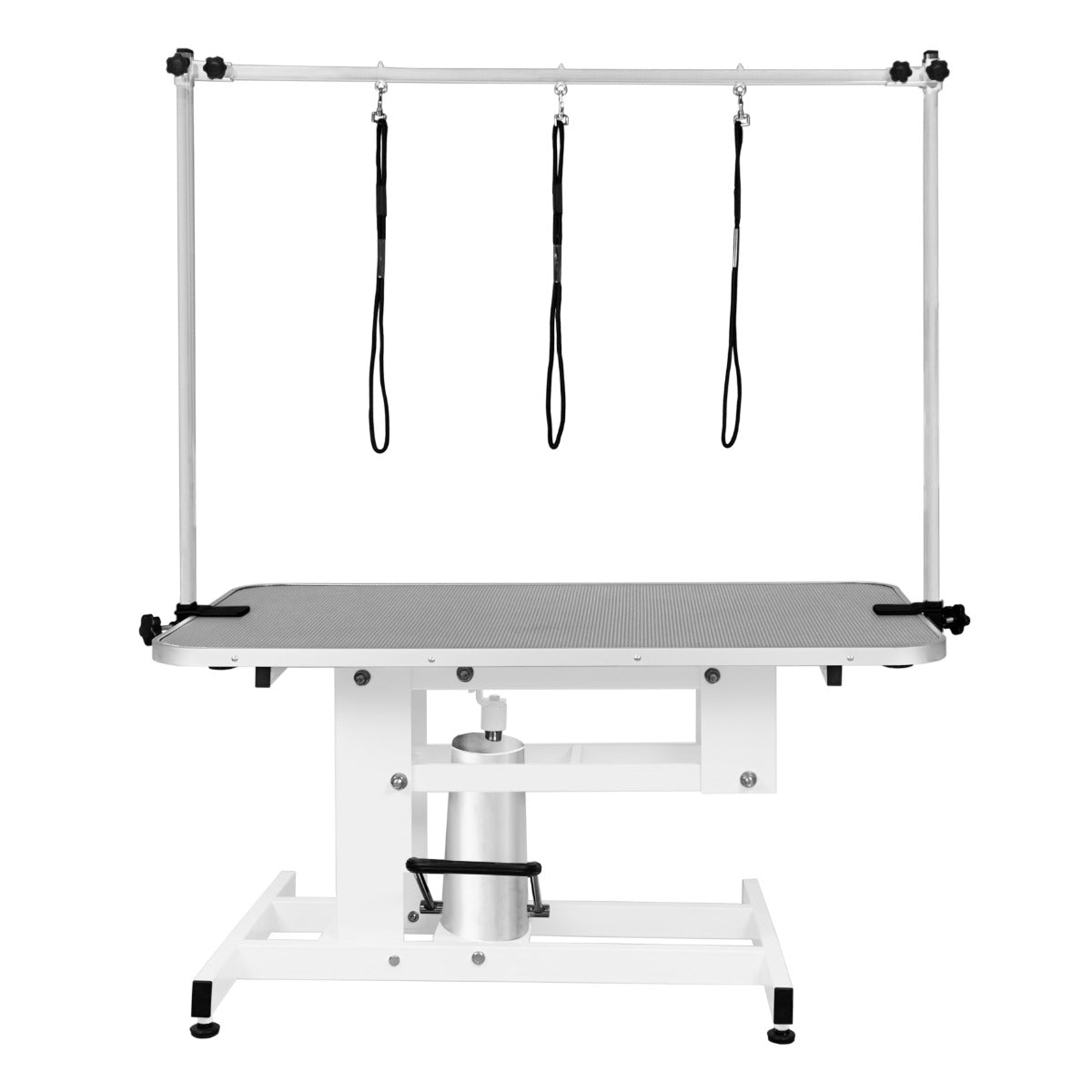Wit Hydraulisch Trimeerbord - Grijs Tafelblad