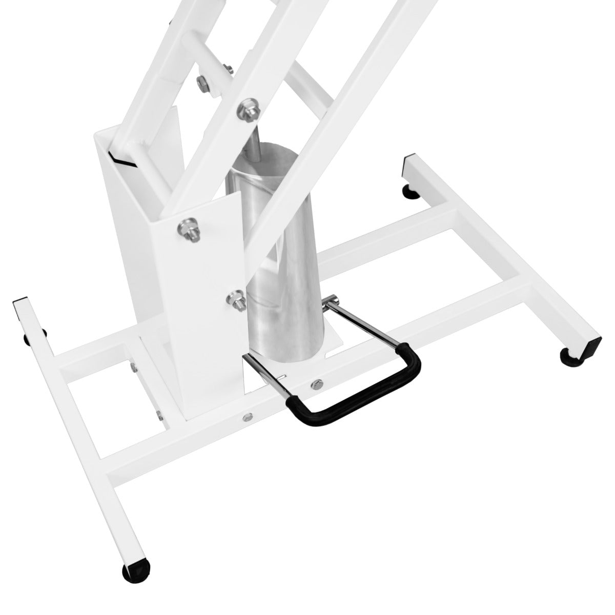 Wit Hydraulisch Trimeerbord - Grijs Tafelblad