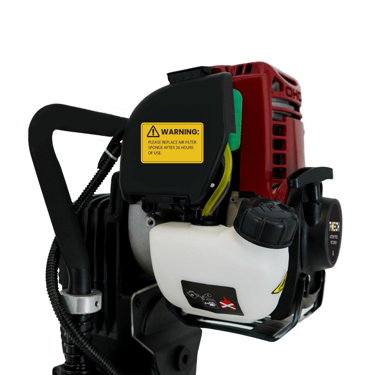 T-Mech 4-Takt Benzine Paalrammer
