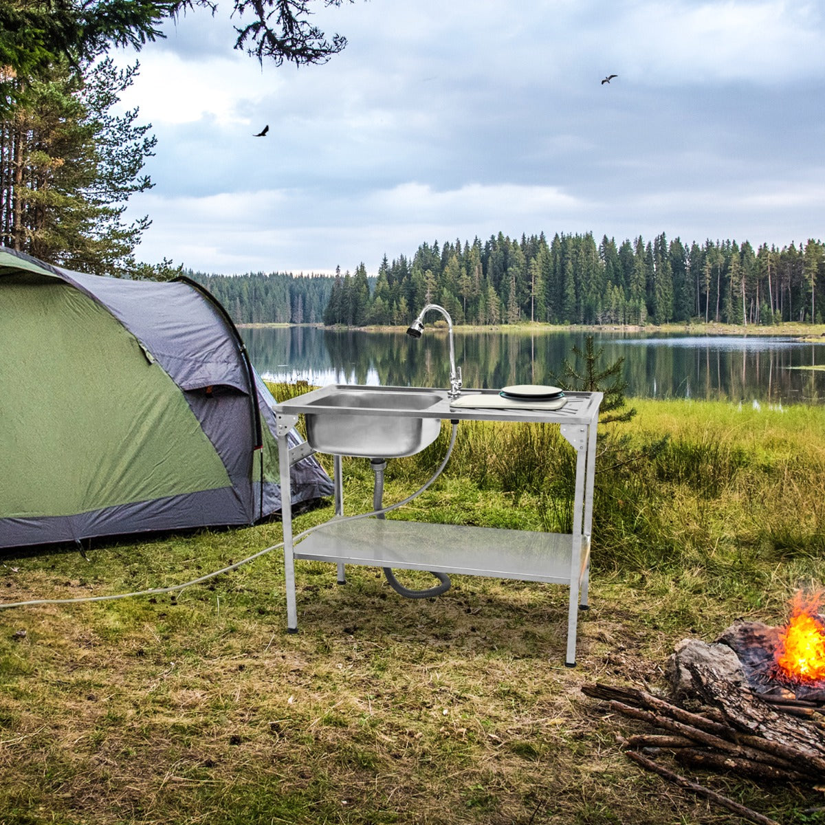 Opvouwbare Camping Gootsteen