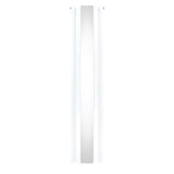 Ovale Spiegelradiator - 1800mm x 380mm - Wit
