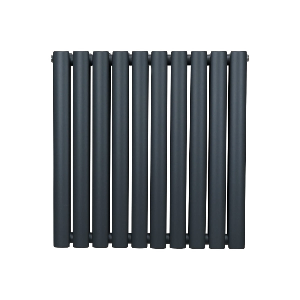Ovale Kolomradiator - 600mm x 600mm - Grijs