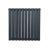 Ovale Kolomradiator - 600mm x 600mm - Grijs