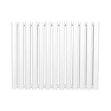 Ovale Kolomradiator - 600mm x 780mm - Wit