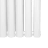 Ovale Kolomradiator - 1800mm x 240mm - Wit