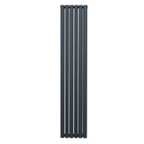 Ovale Kolomradiator - 1800mm x 360mm - Grijs