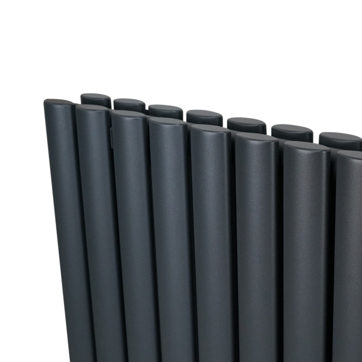 Ovale Kolomradiator - 1800mm x 480mm - Grijs