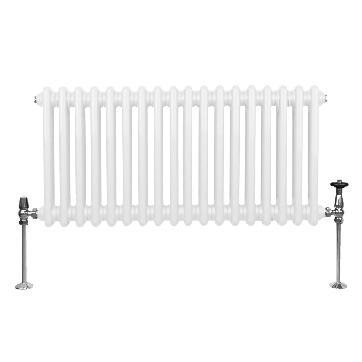Kolom Radiators Traditionele 2 Kolom Radiator - 300 x 832mm - Wit – Monster Shop NL