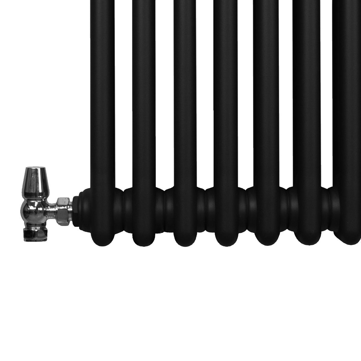 Kolom Radiators Traditionele 2 Kolom Radiator - 600 x 832mm - Zwart – Monster Shop NL