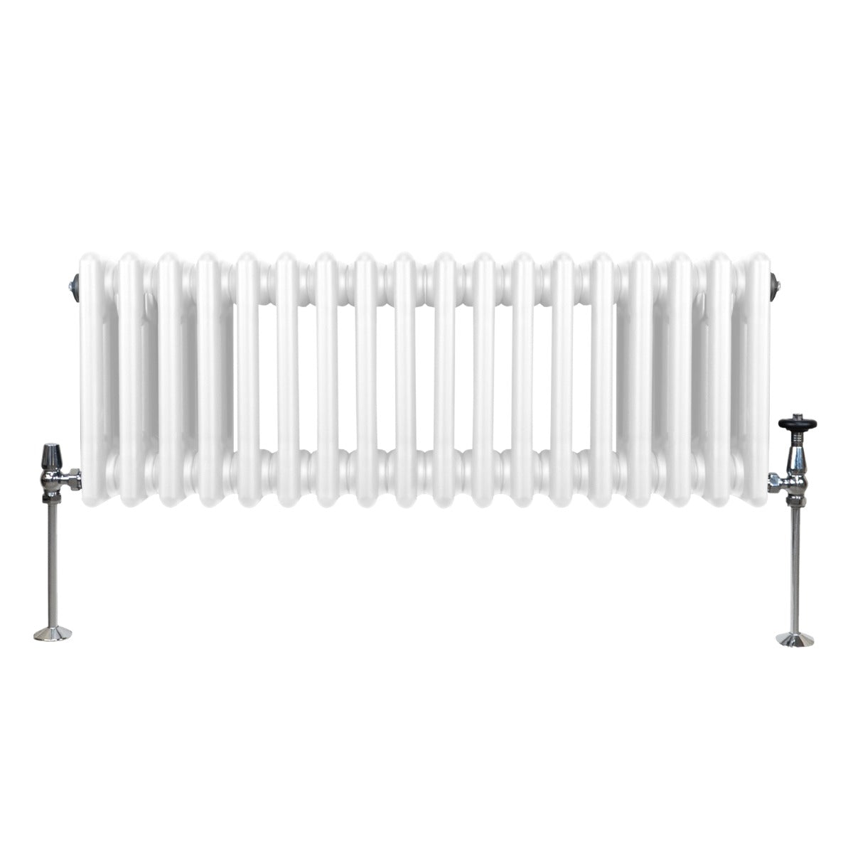 Kolom Radiators Traditionele 3 Kolom Radiator - 300 x 832mm - Wit – Monster Shop NL