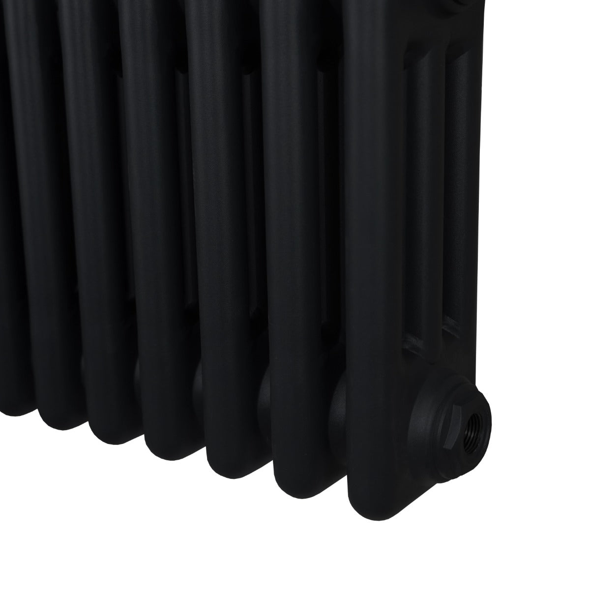 Kolom Radiators Traditionele 3 Kolom Radiator - 300 x 832mm - Zwart – Monster Shop NL